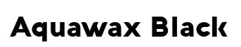 Aquawax Black