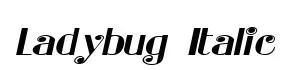 Ladybug Italic