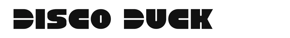 Disco Duck font preview