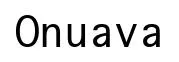 Onuava original font preview