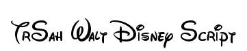 TrSah Walt Disney Script