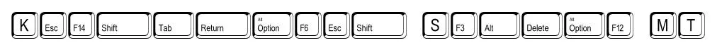 Keystrokes Shadow MT