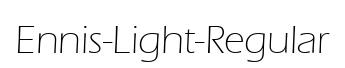 Ennis-Light-Regular