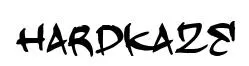 Hardkaze original font preview