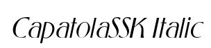 CapatolaSSK Italic