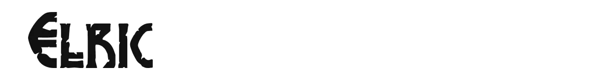 Elric font preview