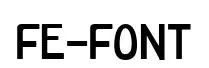 FE-Font