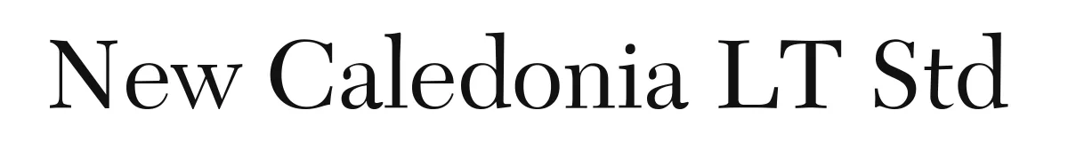 New Caledonia LT Std original font preview