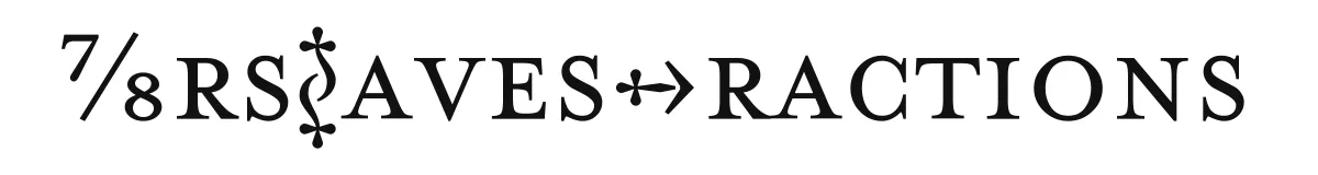 MrsEavesFractions original font preview