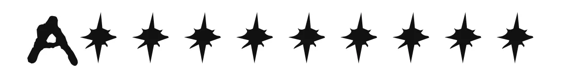 Armageddon original font preview