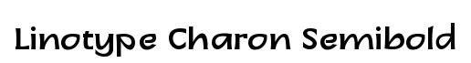 Linotype Charon Semibold