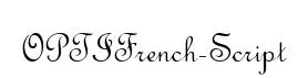 OPTIFrench-Script