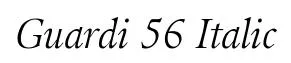 Guardi 56 Italic