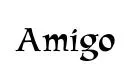 Amigo font preview