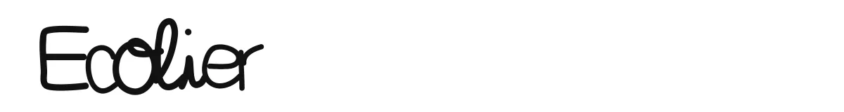 Ecolier original font preview