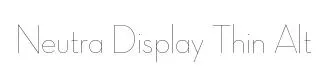 Neutra Display Thin Alt