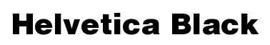 Helvetica Black