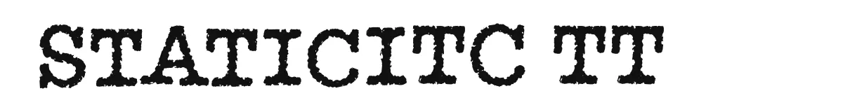 StaticITC TT font preview
