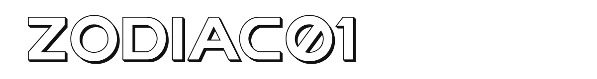 Zodiac01 original font preview