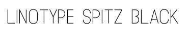 Linotype Spitz Black