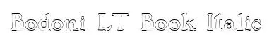 Bodoni LT Book Italic