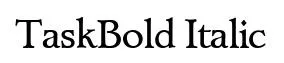 TaskBold Italic