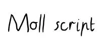 Moll script