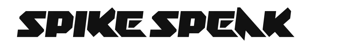 Spike Speak font preview