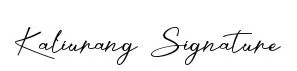 Kaliurang Signature