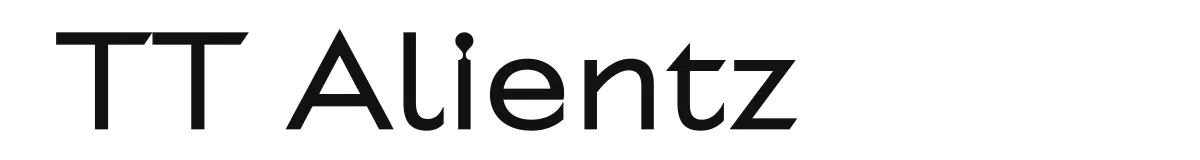 TT Alientz font preview