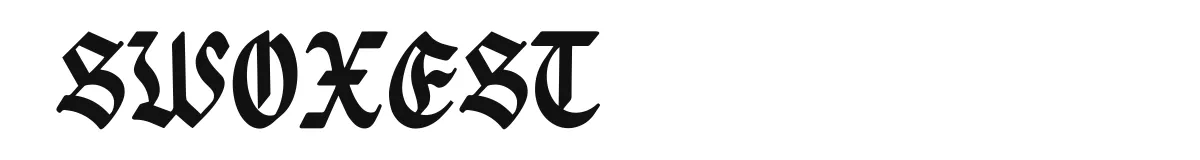 Swoxest font preview