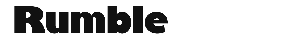 Rumble original font preview