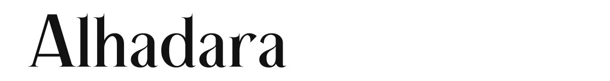Alhadara original font preview