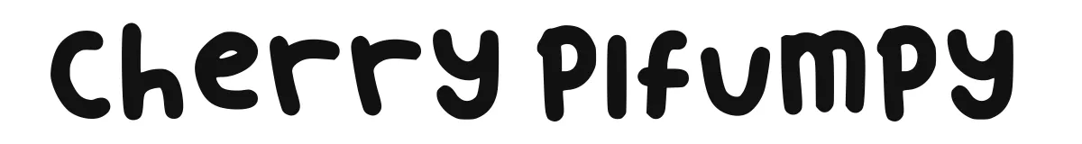 Cherry plfumpy original font preview