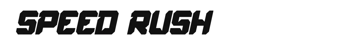 Speed Rush Italic preview