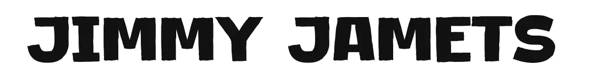 Jimmy Jamets original font preview