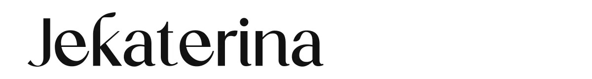 Jekaterina font preview