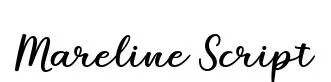 Mareline Script