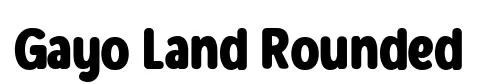 Gayo Land Rounded