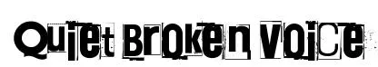 Quiet Broken Voice