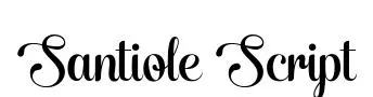 Santiole Script
