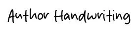 Author Handwriting