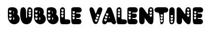 Bubble Valentine