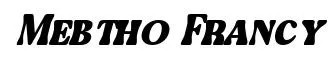 Mebtho Francy