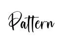 Pattern font preview