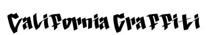 California Graffiti font preview