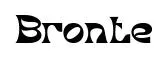Bronte font preview