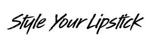 Style Your Lipstick font preview