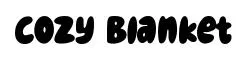 Cozy Blanket font preview