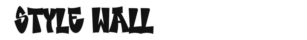 Style Wall original font preview
